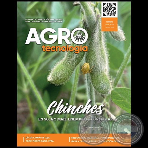 AGROTECNOLOGÍA – REVISTA DIGITAL - FEBRERO - AÑO 11 - NÚMERO 141 - AÑO 2023 - PARAGUAY